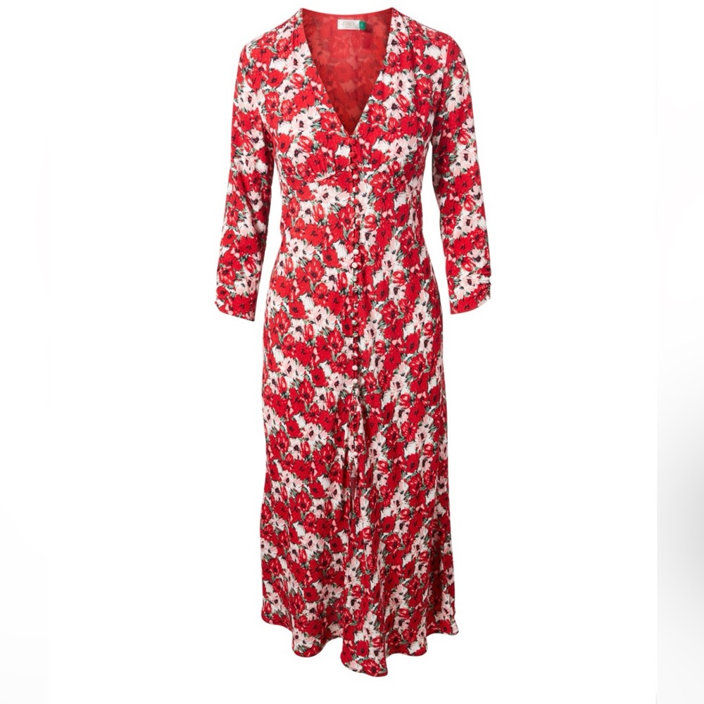 RIXO Katie Dress in Floral Print